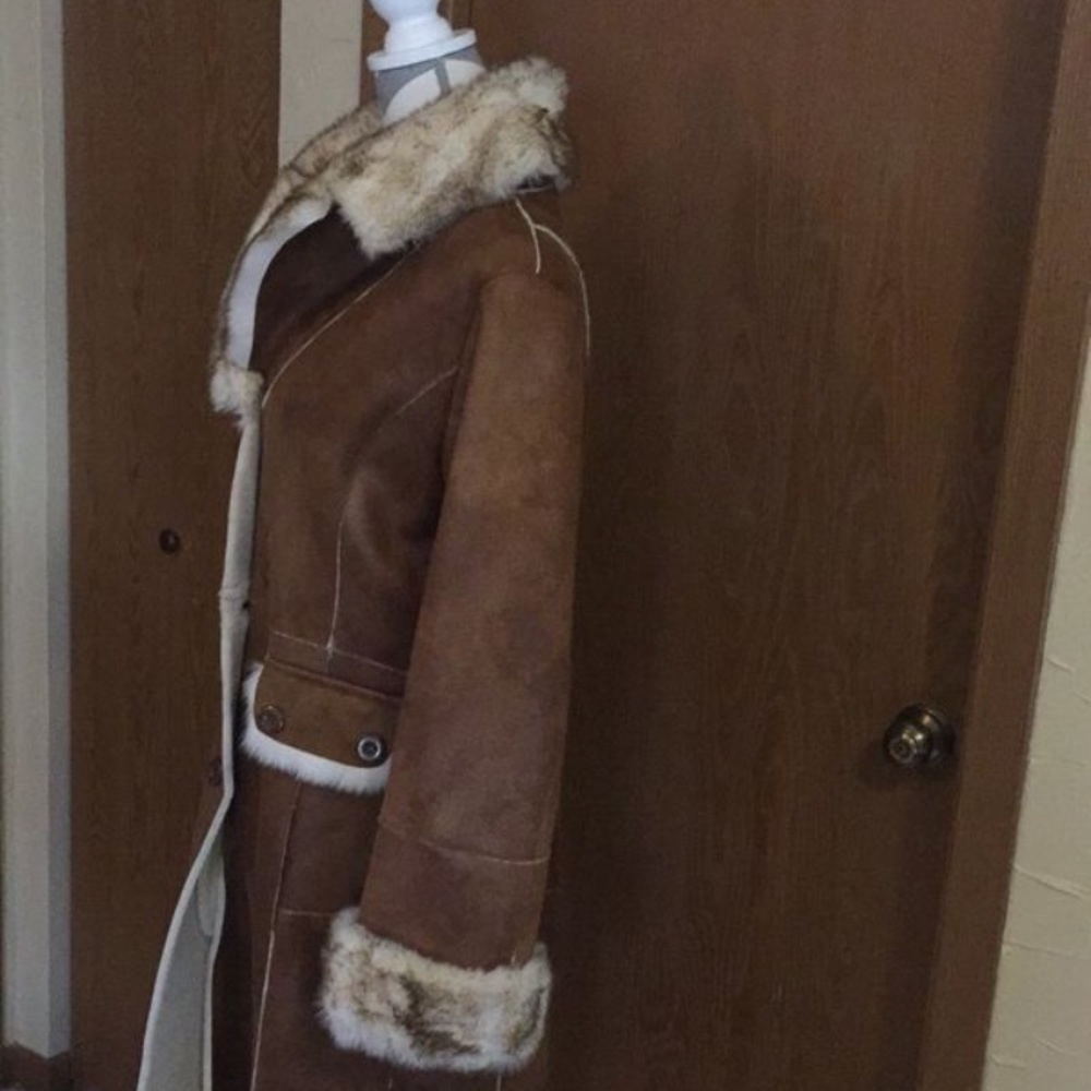 Suede coat
